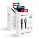 FORCELL F-ENERGY C259 kábel Type C - Lightning PD 3A 27W Cafule 1,2 m fekete