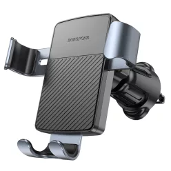   Borofone autós telefontartó BH118 Refined gravity szellőzőre erősíthető fekete