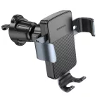 Borofone autós telefontartó BH118 Refined gravity szellőzőre erősíthető fekete