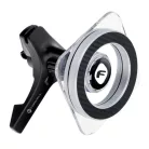 FORCELL F-GRIP Mag Pro autós telefontartó szellőzőrácsra, MagSafe kompatibilis, univerzális, fekete