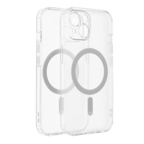 FROST MAG COVER tok kameravédelemmel és MagSafe-kompatibilitással az iPhone 14 Plushoz, átlátszó