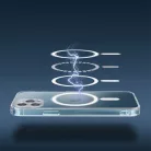 CLEAR MAG COVER tok kamera védelemmel, MagSafe kompatibilis, IPHONE 13 Pro Max, átlátszó