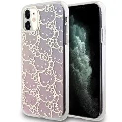   iPhone 11 Hello Kitty IML Gradient Electrop Cute Kitty Head tok - Pink