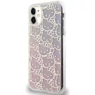 iPhone 11 Hello Kitty IML Gradient Electrop Cute Kitty Head tok - Pink