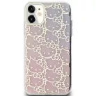 iPhone 11 Hello Kitty IML Gradient Electrop Cute Kitty Head tok - Pink