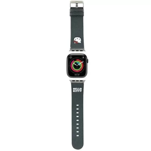 Apple Watch 38/40/41mm fekete Hello Kitty Kitty Head szíj