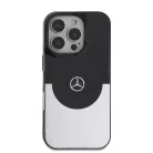 Mercedes PC/TPU Double Layer MagSafe Tok iPhone 16 Pro Fekete/Ezüst