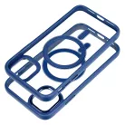 Color Edge Mag Cover tok kompatibilis MagSafe technológiával IPHONE 11-hez, tengerészkék