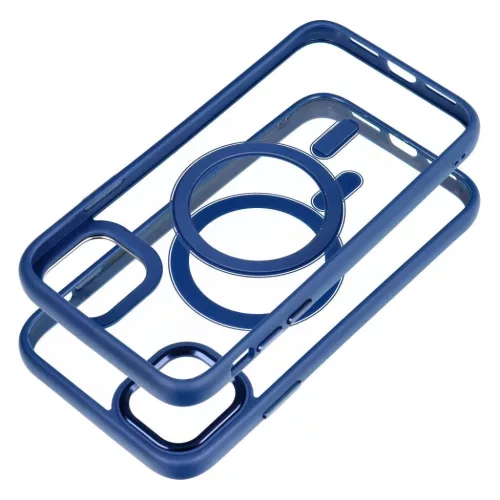 Color Edge Mag Cover tok kompatibilis MagSafe technológiával IPHONE 11-hez, tengerészkék