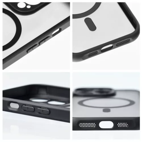 FULL MATTE MAG COVER tok kompatibilis MagSafe technológiával iPhone 11 - fekete