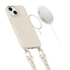 Tech-protect Magnecklace Magsafe Iphone 14 Cosmic Latte Tok