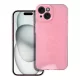 CLEAR CASE 2 mm BLINK tok IPHONE 15 pink