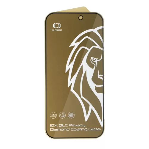 Tel Protect 10X Privacy DLC Diamond Coating üvegfólia iPhone 17 Pro