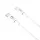 XO NB-Q189B PD USB-C - Lightning 2,0m 20W fehér