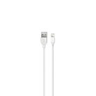 Fehér XO NB103 Lightning USB kábel 1,0 m 2,1A