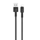 iPhone Lightning USB kábel 1,0 m 5A fekete