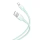 iPhone zöld Lightning USB kábel XO NB212 1,0 m 2,1A