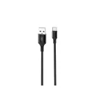 XO kábel NB143 USB - USB-C 2,0 m 2,4A fekete