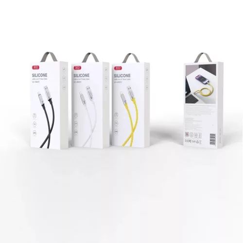 XO NB251 kábel USB - Lightning 1,0 m 6A fekete
