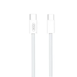 XO NB-Q260B PD USB-C - USB-C 1,5m fehér 60W kábel