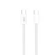 XO NB-Q260B PD USB-C - USB-C 1,5m fehér 60W kábel