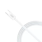 XO NB-Q260B PD USB-C - USB-C 1,5m fehér 60W kábel