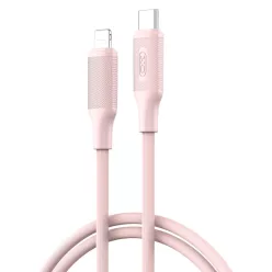 Rózsaszín XO kábel NB-Q265A PD USB-C - Lightning 1,0m 27W