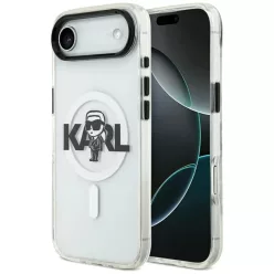   iPhone 17 Air Karl Lagerfeld IML Karl Sketch Logo MagSafe tok átlátszó,