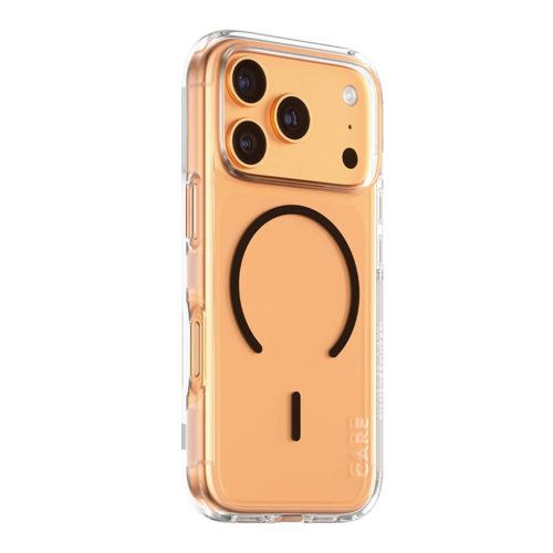 iPhone 17 Pro Max - PanzerGlass® CARE Flagship Urban Explorer Black MagSafe - Átlátszó tok