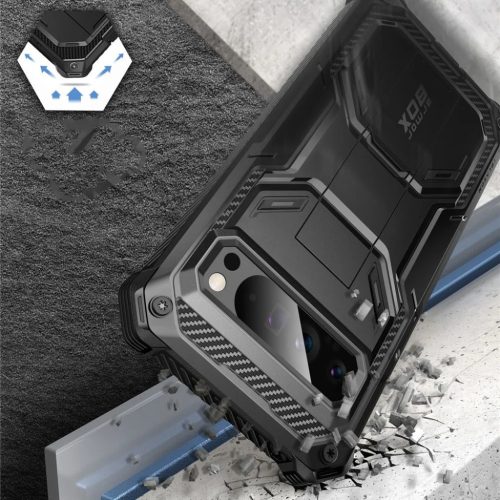 Google Pixel 9 Pro Xl Fekete Supcase Iblsn Armorbox tok