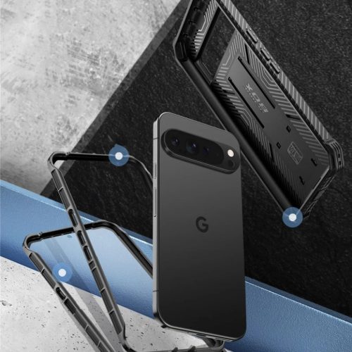 Google Pixel 9 Pro Xl Fekete Supcase Iblsn Armorbox tok