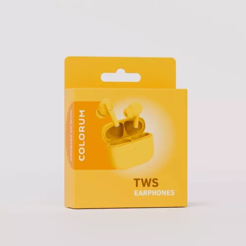 COLORUM TWS Bluetooth fülhallgató CTWS-05 xSárga