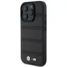 iPhone 16 Pro BMW M Lyuggatott és Varrt Vonal MagSafe tok - fekete