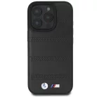 iPhone 16 Pro BMW M Lyuggatott és Varrt Vonal MagSafe tok - fekete