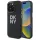 iPhone 16 Pro 6.3" fekete/fekete DKNY DKHCP16LSMCBSK tok
