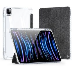   DUX DUCIS UNID hajtogatható tok ceruzatartóval iPad Pro 11 (2024) fekete tok