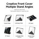 DUX DUCIS MAGI fliptok ceruzatartóval iPad Pro 11 (2024) fekete tok