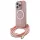 iPhone 16 Pro 6.3" Guess Crossbody Cord Script MagSafe pink/pink tok