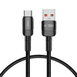   Tech-protect Ultraboost Evo Type-c Kábel 100w/5a 50cm Fekete