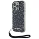 iPhone 16 Pro 6.3" lila Zebra szíjjal Karl Lagerfeld KLHCP16LHZBPKCCU tok