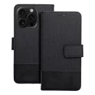 GOMMA fliptok Samsung Galaxy A35 5G fekete tok