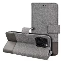 Gomma fliptok iPhone 11 szürke tok