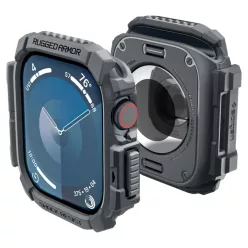   Apple Watch 10/11 (46 mm) Sötétszürke SPIGEN Rugged Armor tok