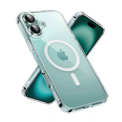 Ugreen Classy Clear Magnetic tok iPhone 16 Plus - Átlátszó