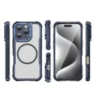 Leading Series MagSafe Szilikon Tok iPhone 16 Pro-hoz - Kék