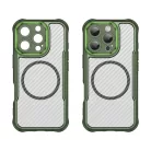 Leading Series MagSafe szilikon tok iPhone 16 Pro - Zöld tok