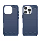 Carbon Case tok iPhone 16 Pro - Kék