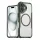 Leading Series MagSafe szilikon tok iPhone 16 - Zöld