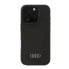 IPHONE 16 PRO Fekete Audi Szilikon Eredeti tok
