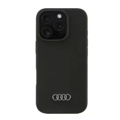 IPHONE 16 PRO Fekete Audi Szilikon Eredeti tok